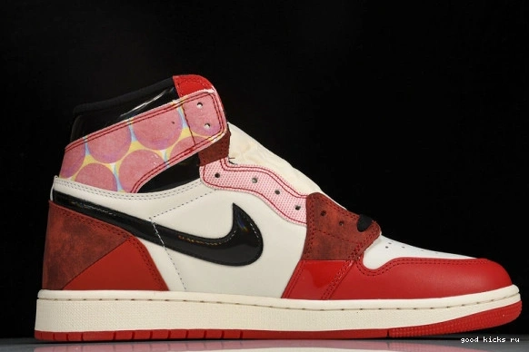 High Retro Spider-Man Jordan the DV1748-601 1 Spider-Verse OG Across 0506